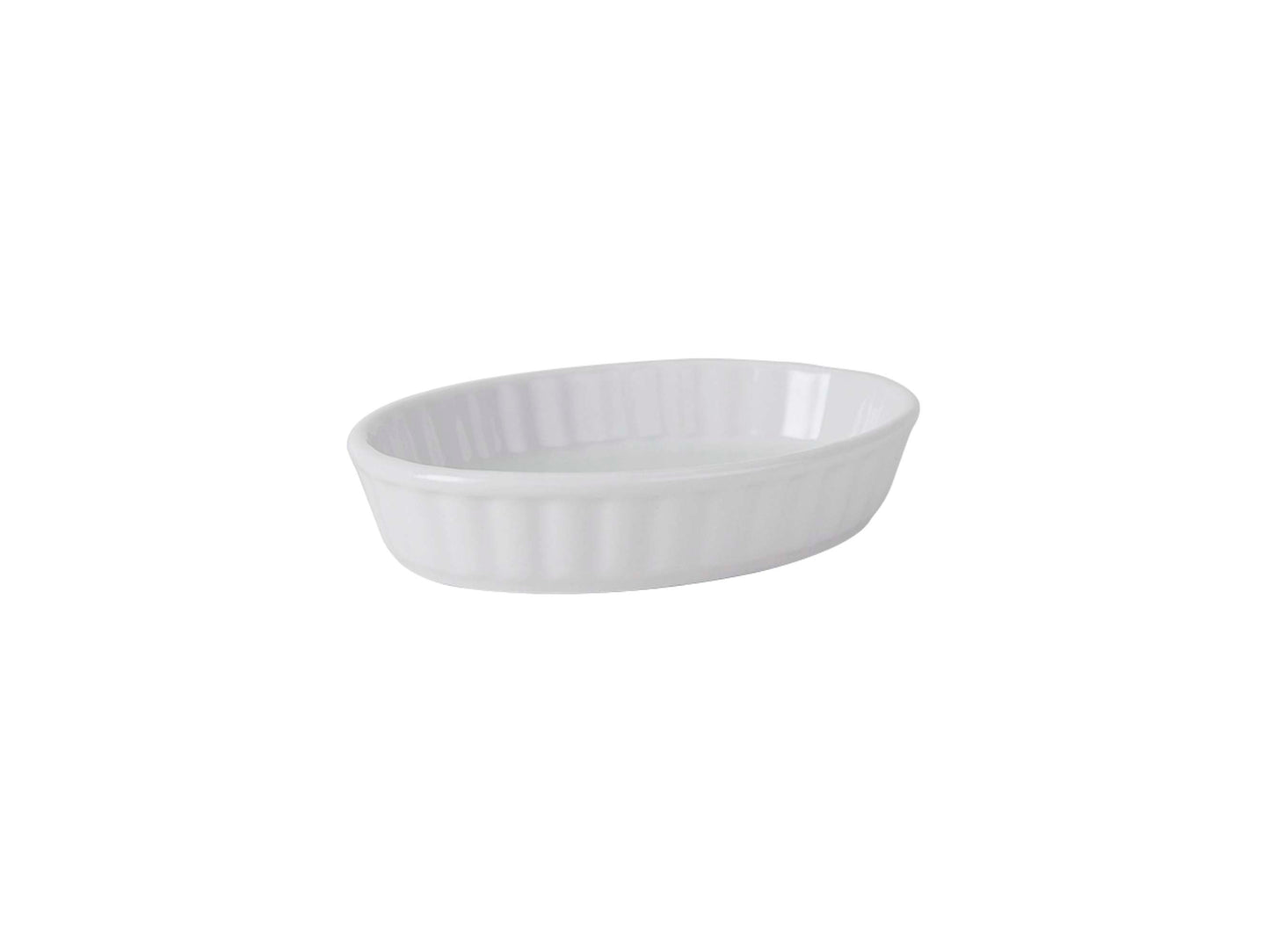 Oval Creme Brulee Fluted