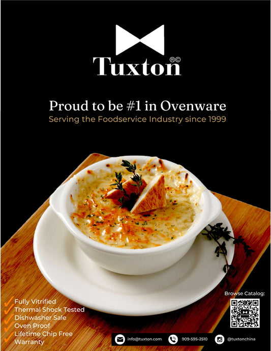 Tuxton: #1 in Ovenware since 1999