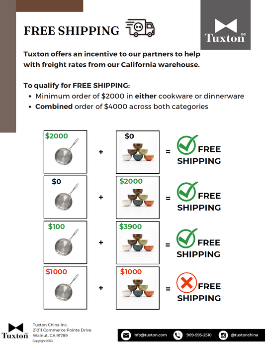Free Shipping Program Flyer