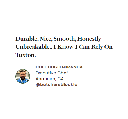 CHEF HUGO MIRANDA - Anaheim, CA